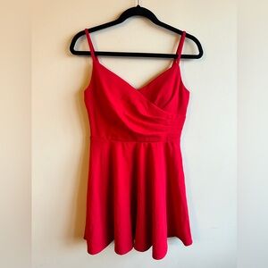 Red Skater Dress (S)